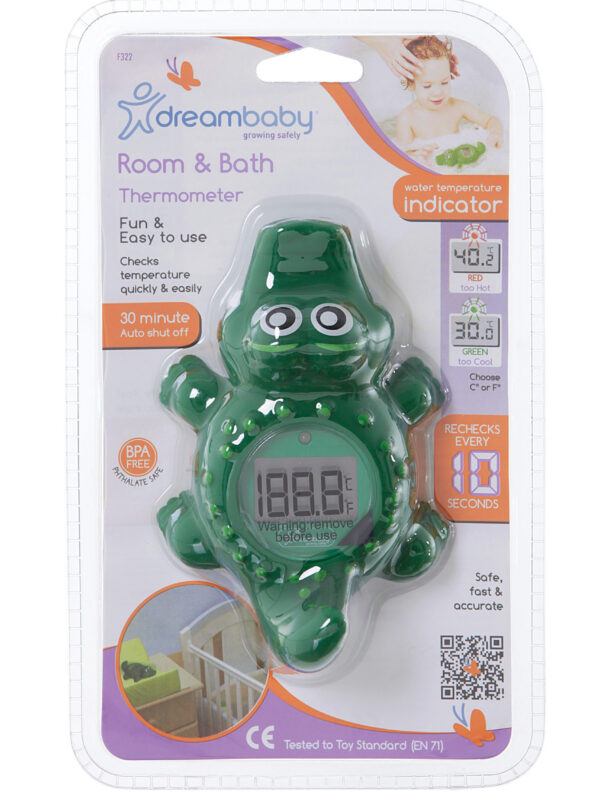 Crocodile Room & Bath Thermometer