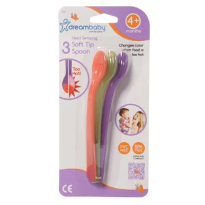 Heat Sensing Soft Tip Spoon (3 pack)