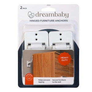 Hinged Furniture Anchor 2 Pack