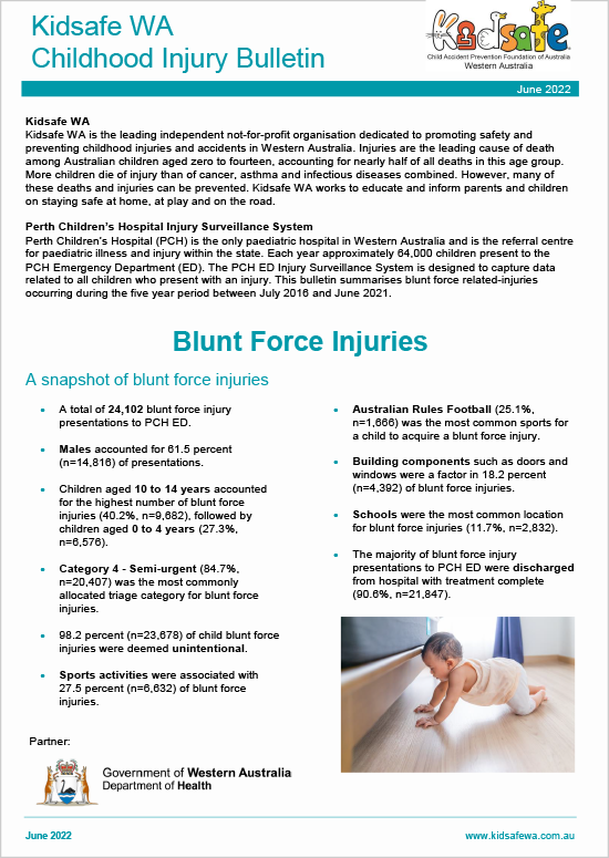 Blunt Force Injuries Bulletin
