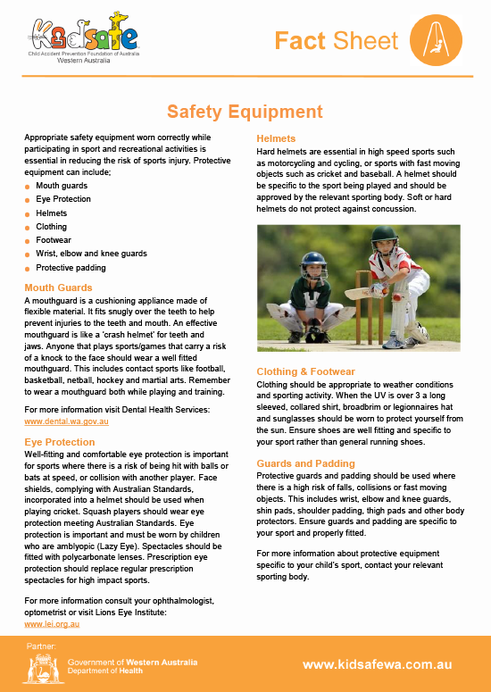 Resources | Kidsafe WA