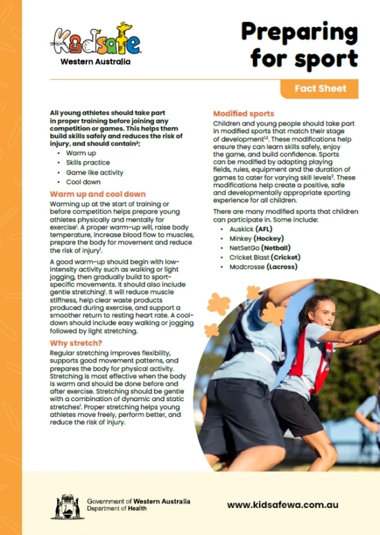 Preparing for Sport